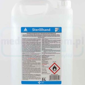 Sterillhand 5L płyn do dezynfekcji rąk (odpowiednik AHD, Velodes, Skinman)
